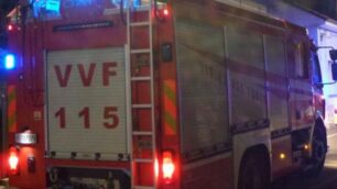 Soccorsi in azione in Brianza