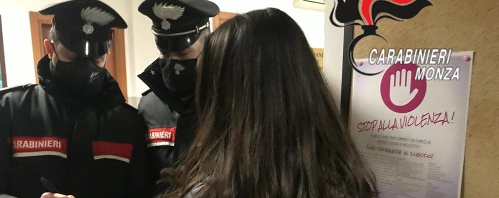 I carabinieri contro la violenza sulle donne