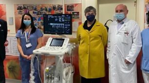 Vimercate: il  nuovo ecografo per l’ospedale di Vimercate in pediatria