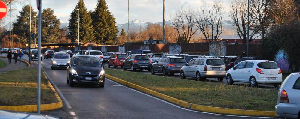 Traffico a  Vimercate zona omnicomprensivo