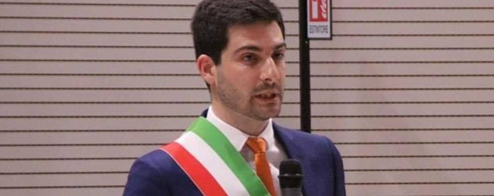Il sindaco di Bernareggio, Andrea Esposito