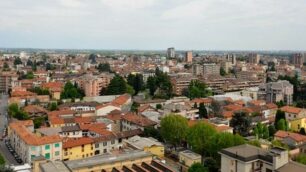 La città di Seregno vista dall’alto