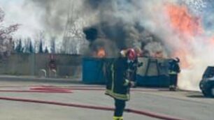 L’incendio di Cornate
