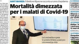 prima pagina ilCittadinoMb giovedì 25 marzo 2021