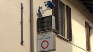 Vimercate telecamera varco ztl via Vittorio Emanuele