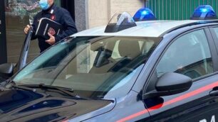 Una pattuglia dei carabinieri di Carate Brianza