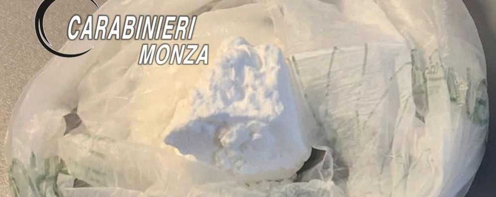 La cocaina sequestrata