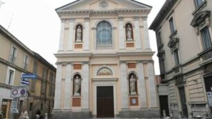 Monza Chiesa Sacramentine - foto d’archivio