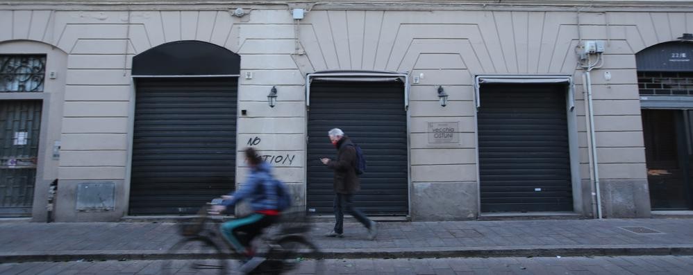 Monza Attività chiuse a Borgo Bergamo per la zona rossa