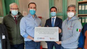 La targa che sancisce la donazione