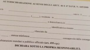 L'autodichiarazione per gli spostamenti in Lombardia