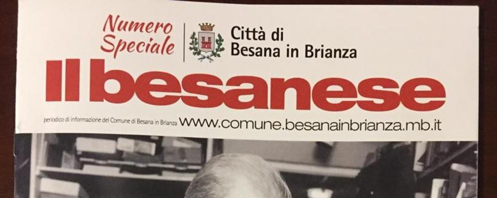 La testata dello storico informatore comunale di Besana