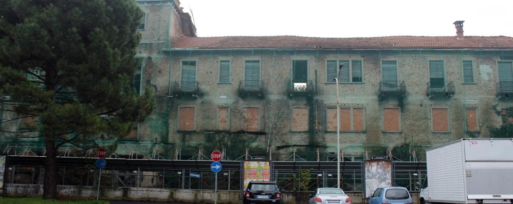 L'edificio dell'ex clinica Santa Maria