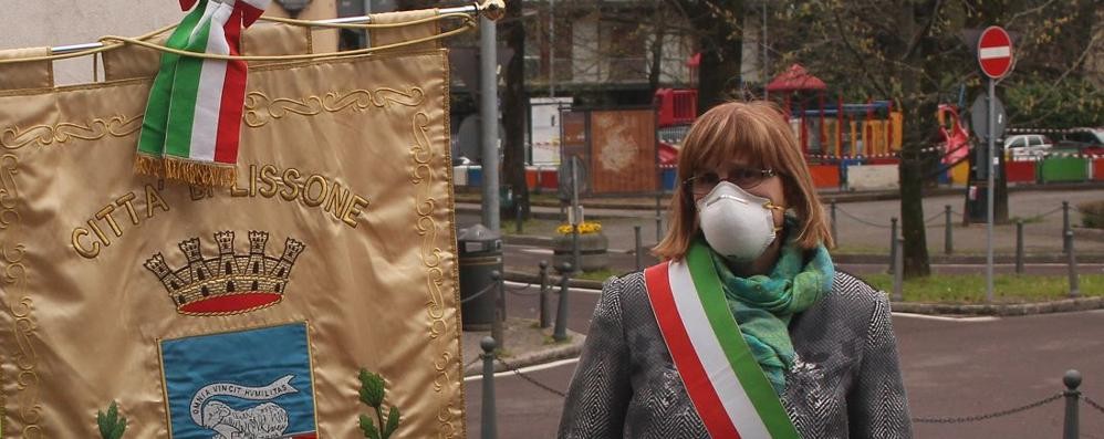 Il sindaco di Lissone Concettina Monguzzi