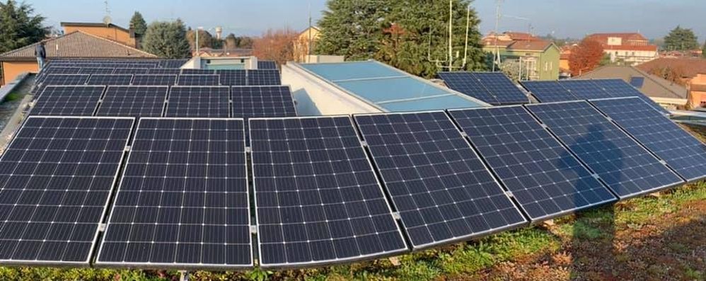 Il tetto fotovoltaico del Comune di Verano