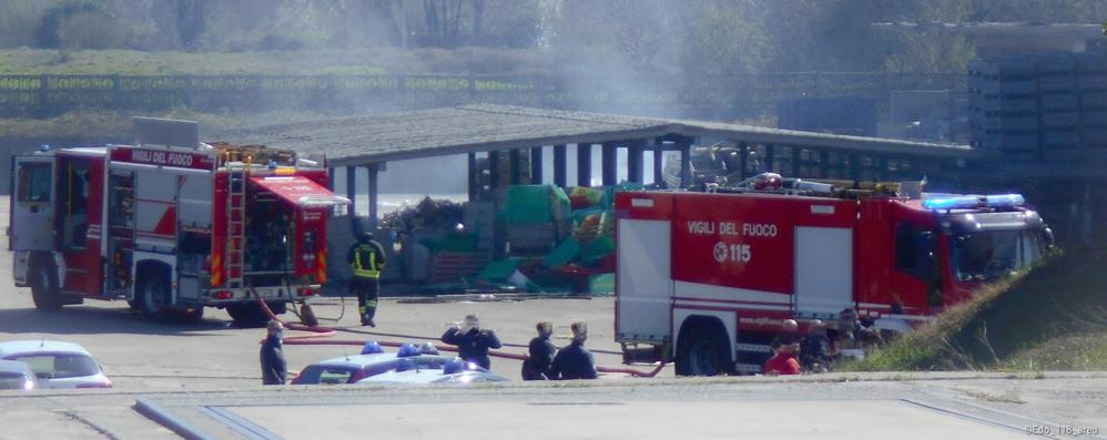 L’incendio di Seregno