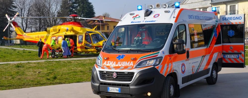 Incidente Giussano via Pontida