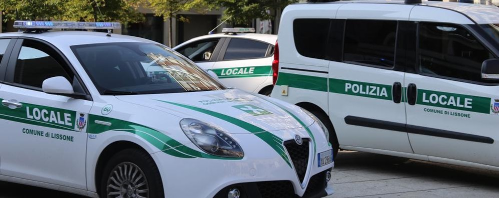 Mezzi della polizia locale di Lissone