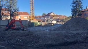 Agrate cantiere piazza centrale