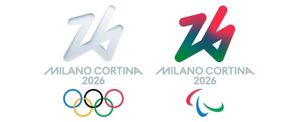 Futura logo olimpiadi Milano-Cortina 2026