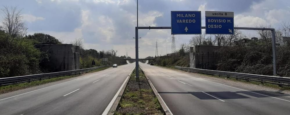 Milano Meda demolizione ponte 10 Bovisio Masciago e riapertura della strada