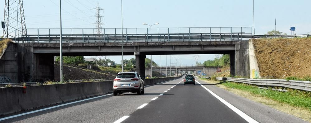 SUPERSTRADA TRATTO VAREDO - CESANO   PONTE DI BOVISIO - foto d’archivio