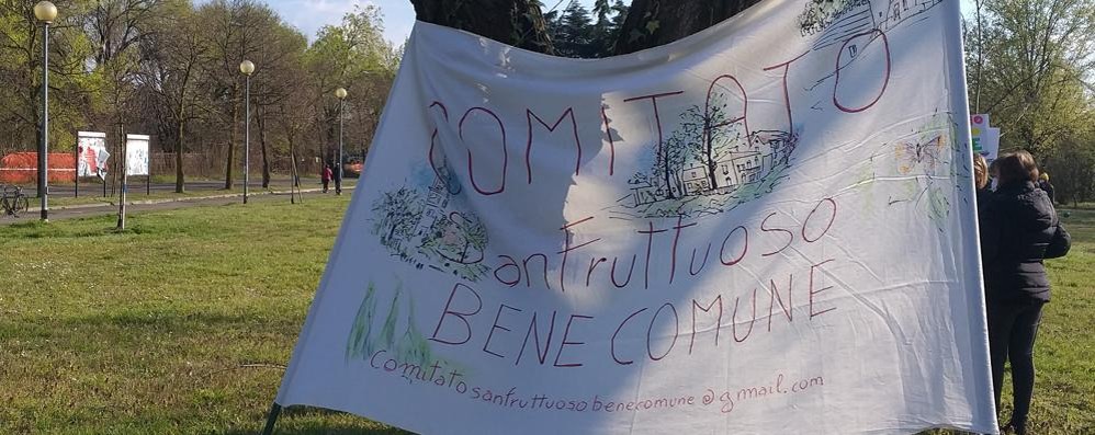 Presidio del Comitato San Fruttuoso in via Ticino e via della Taccona