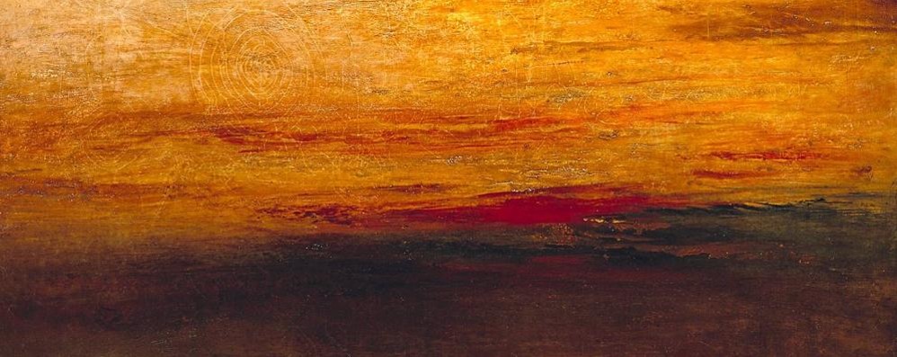 Sunset di William Turner