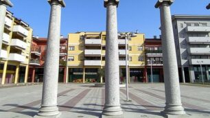 Muggiò, piazza Cossetto, dove si era verificata una rissa tra minori
