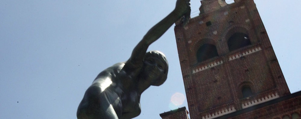 MONZA FONTANA DELLE RANE PIAZZA ROMA