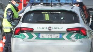 La polizia locale di Vimercate