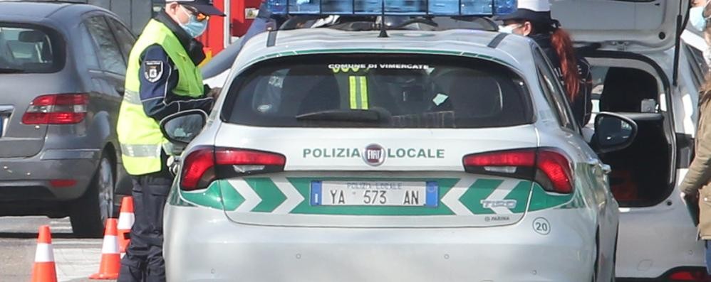 La polizia locale di Vimercate