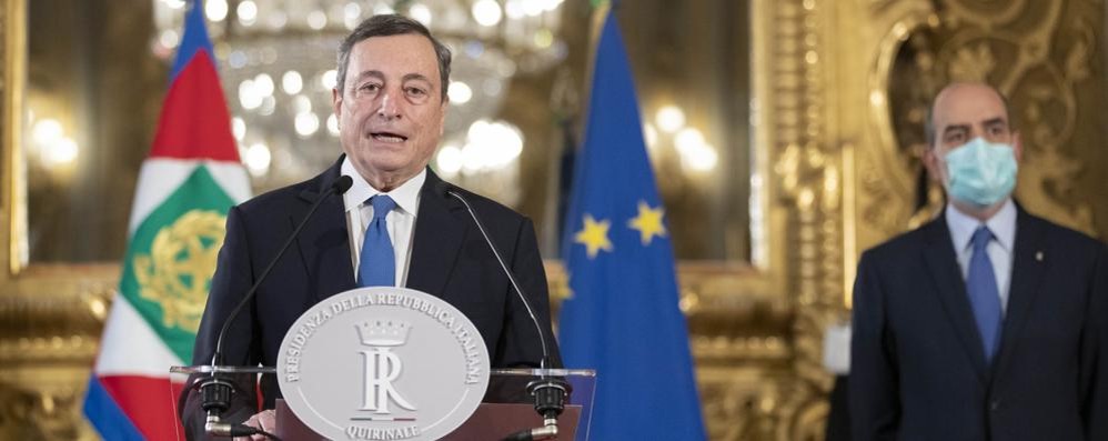 Mario Draghi - foto Quirinale.it