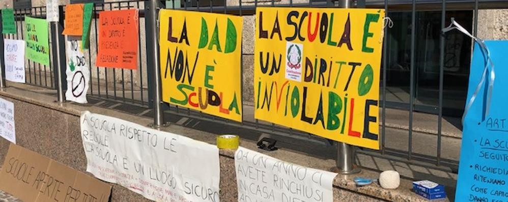 Vimercate protesta nodad scuole chiuse