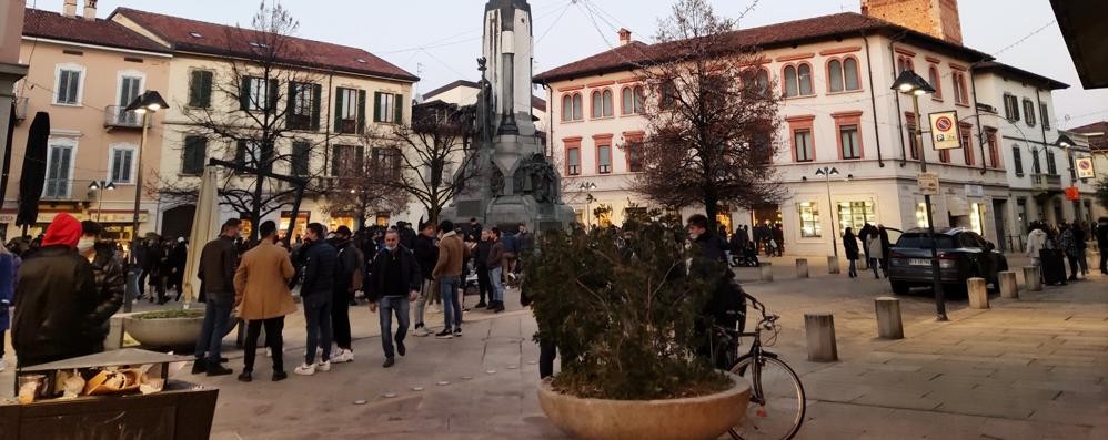 Piazza Vittorio Veneto a Seregno (foto di repertorio)