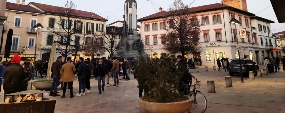 Piazza Vittorio Veneto a Seregno (foto di repertorio)
