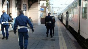 I controlli della Polizia locale in stazione