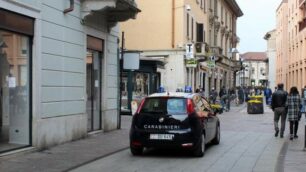 I Carabinieri in corso del popolo