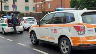 La scena dell’incidente