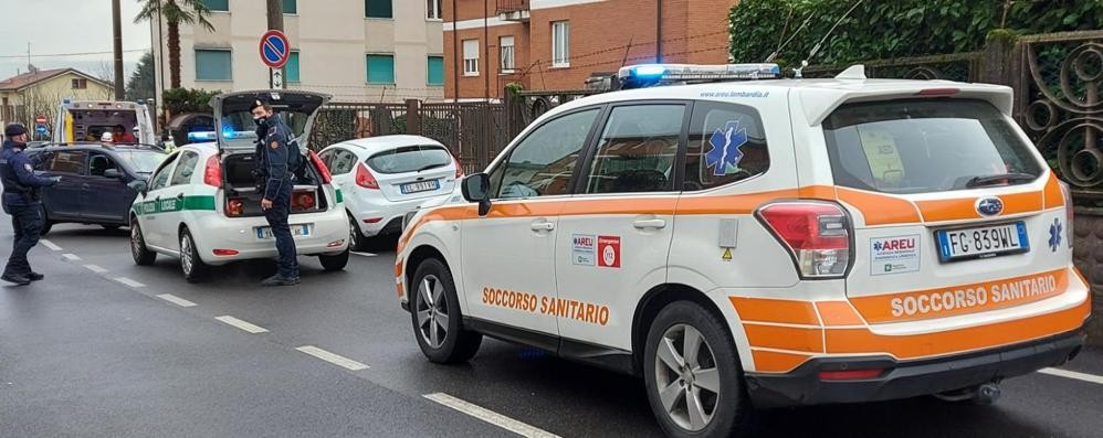 La scena dell’incidente