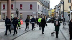 I controlli della Polizia locale sabato nel centro storico
