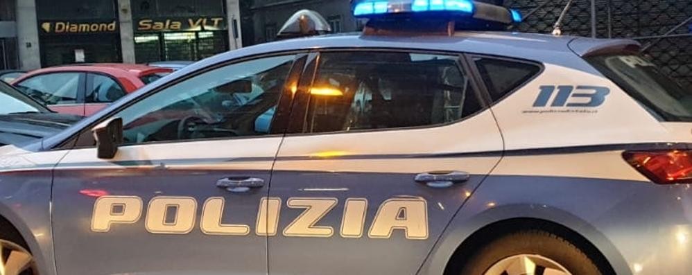 Una Volante della polizia