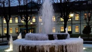 La fontana (gelata) di Lissone