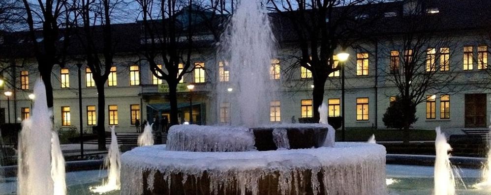 La fontana (gelata) di Lissone