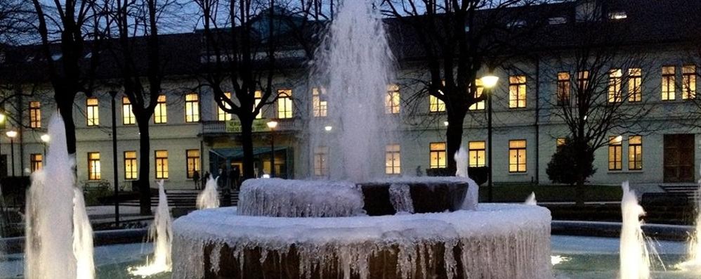 La fontana (gelata) di Lissone