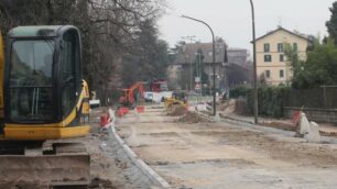 vimercate Oreno Cantiere via Rota