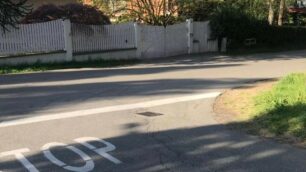 L’incrocio tra via Tazzoli e via Foscolo