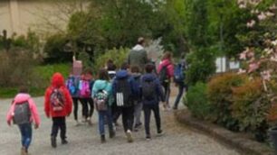 Un gruppo di bambini durante una delle attività del Patto educativo di comunità