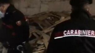 Una pattuglia di carabinieri