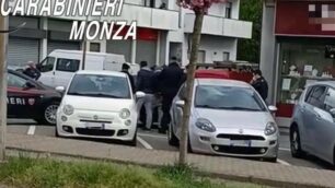 Il luogo della tentata rapina